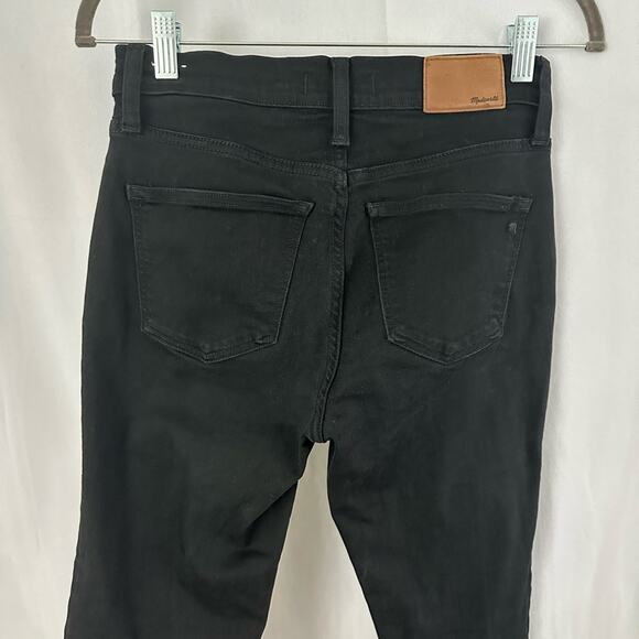 Madewell Black 9" High-Rise Skinny Jeans Womens Size 26 - Picture 7 of 7